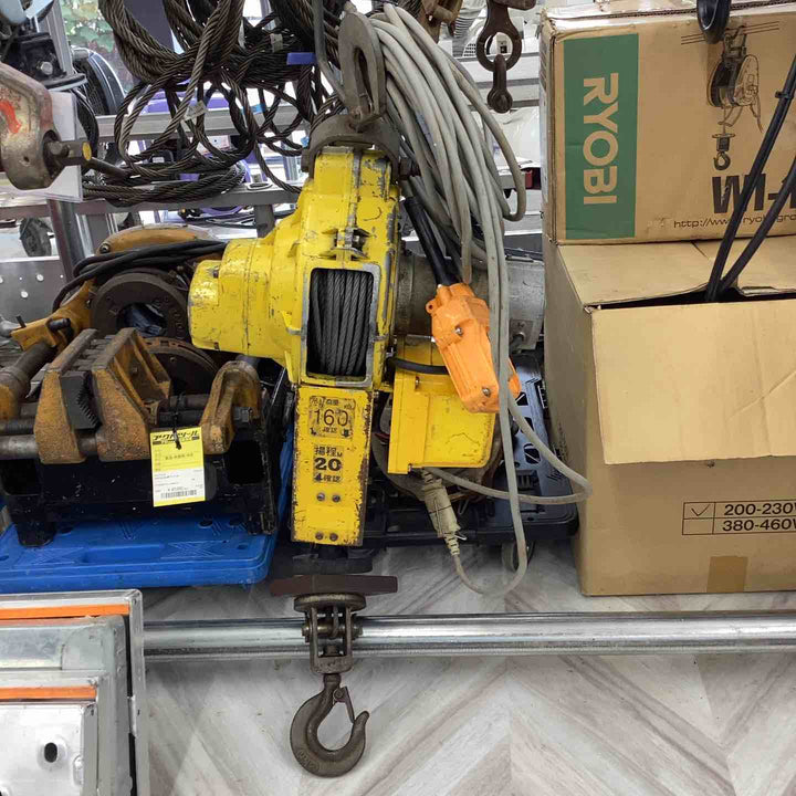 ◇トーヨーコーケン(TKK) ベビーホイスト BH-400  電動ウインチ(ワイヤー)【越谷店】