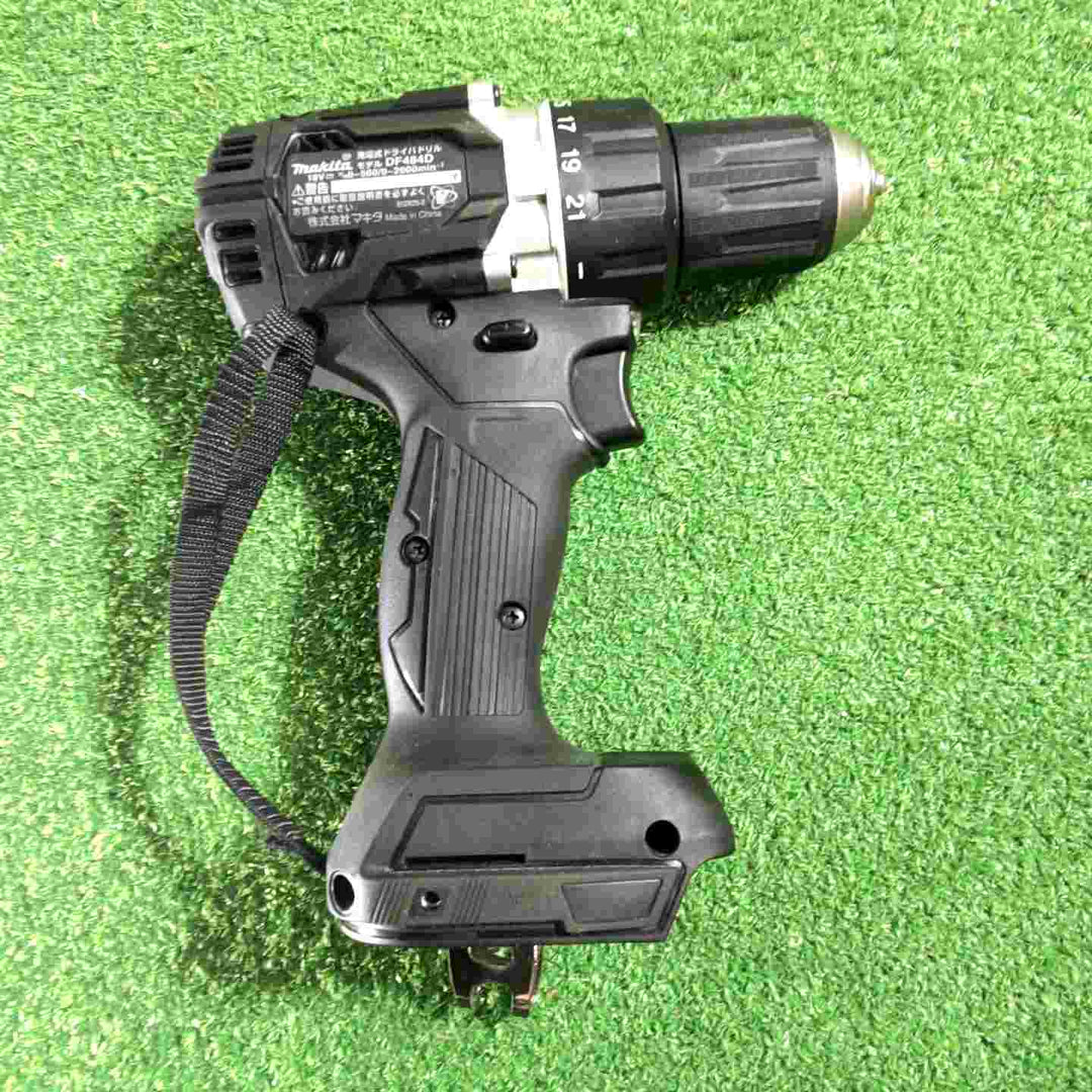 ◇マキタ(makita) コードレスドリルドライバー DF484DRGXB 黒 動作確認済【川口店】