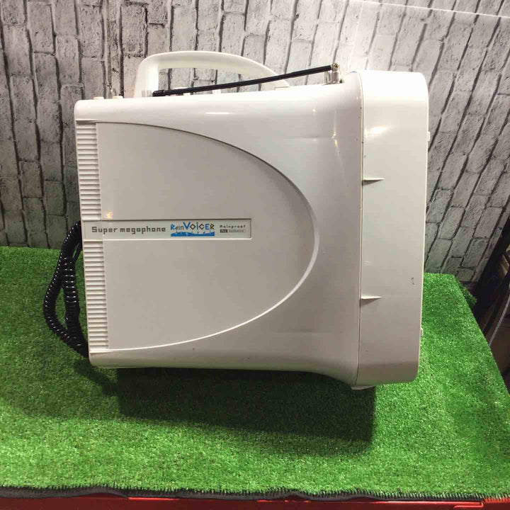 ▼ユニペックス  メガホン TWB-300 無線マイク、有線マイク付き【川口店】