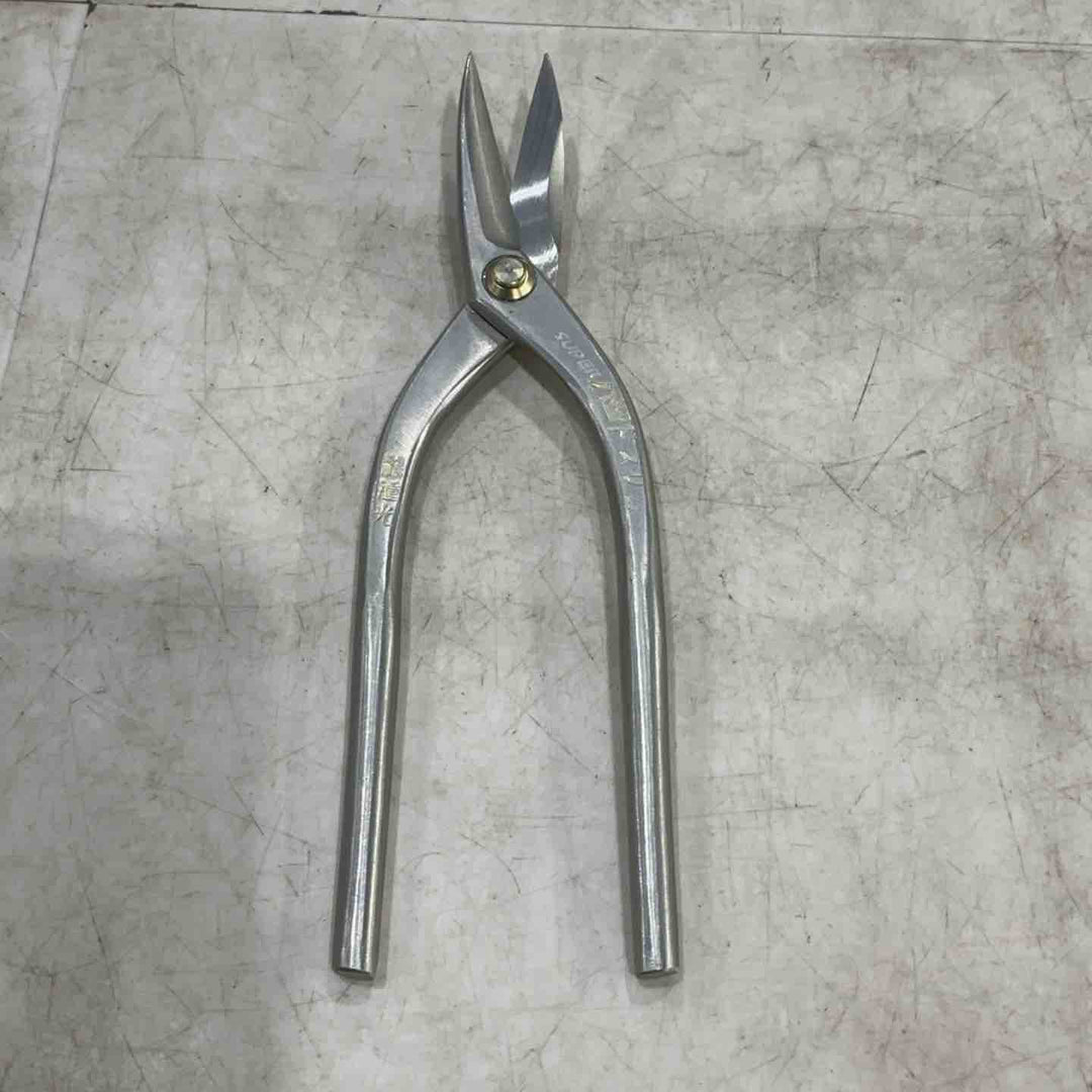 ツボタ 種光 ステン用SLD金切鋏 スーパーハードスリム 柳刃240mm ホワイト 8503【川口店】