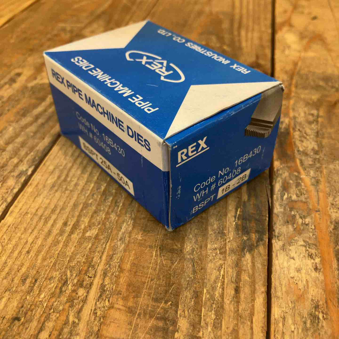 【未使用品】★レッキス(REX) 自動切上ダイヘッド対応チェーザ 水道管・ガス管用 1～2B AC 25A-50A (16B430)【所沢店】