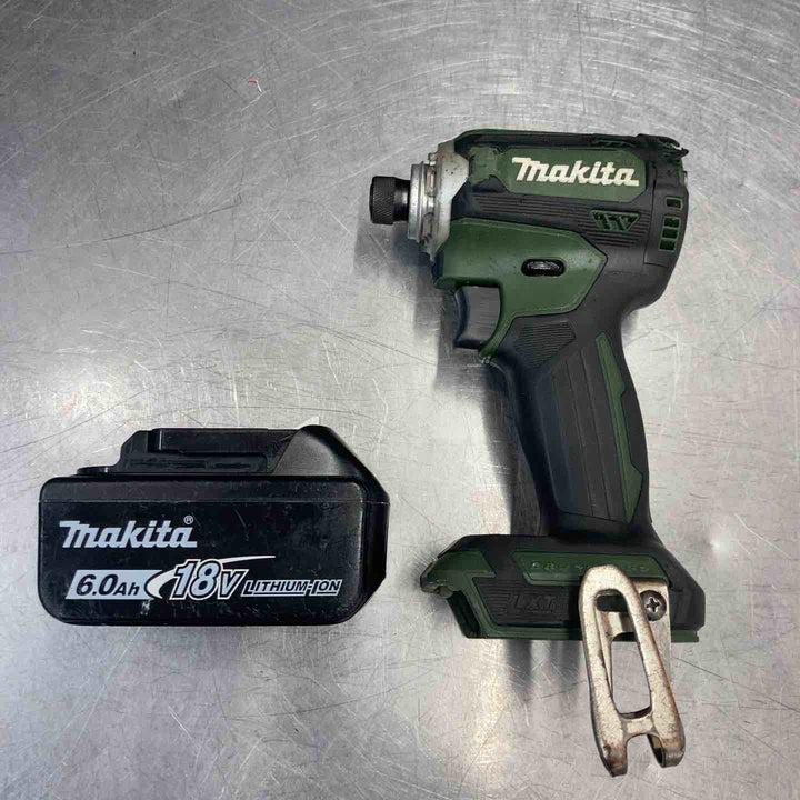 【中古品】 マキタ(makita) 充電式インパクトドライバ TD171DZAG 18V6.0Ahバッテリー1個付属 【東大和店】