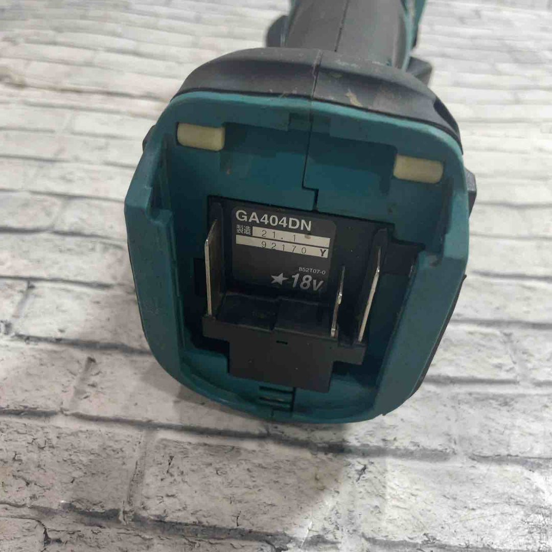 ☆マキタ(makita) 100mmコードレスディスクグラインダ GA404DZN (GA404DN)【川口店】