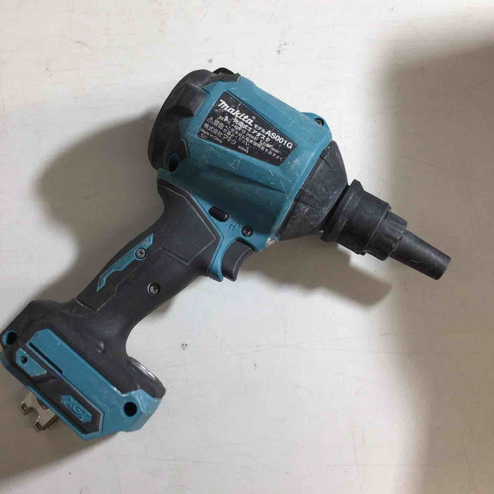 【美品】★マキタ(makita) コードレスエアダスタ AS001GRD 40V 充電式 フルセット アタッチメント付き【柏店】