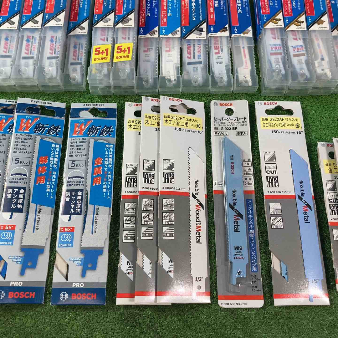 【未使用品(未開封)】レシプロソー替刃150mm 5本入×52個セット レノックス・ボッシュ・KOX【岩槻店】