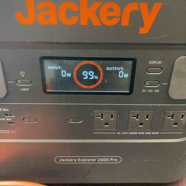 【中古品】Jackery ジャクリ ポータブル電源 JE-2000A 蓄電器 ACケーブル1本付属【東大和店】