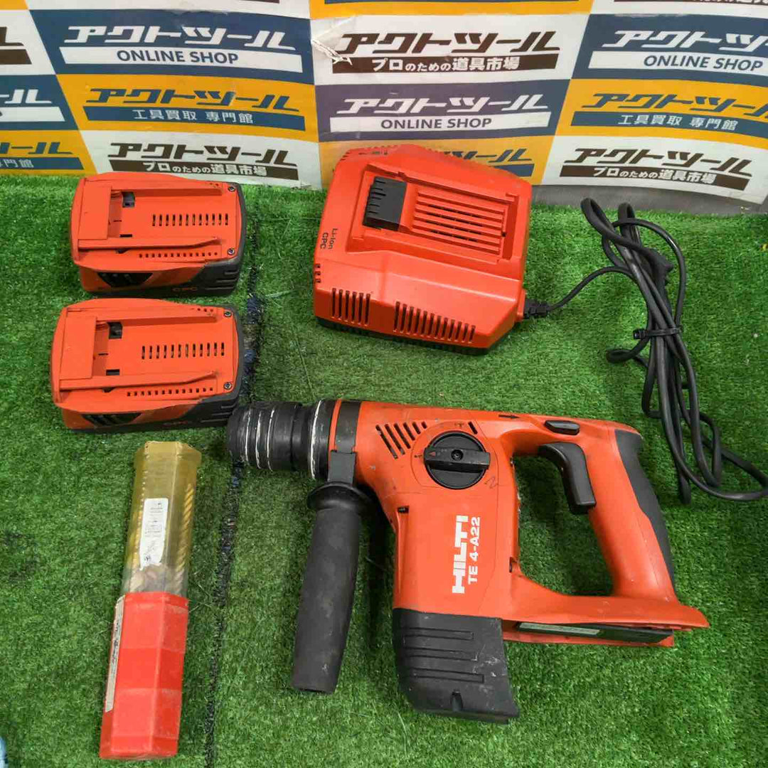 ◇ヒルティ(HILTI) コードレスハンマドリル　TE4-A22【草加店】
