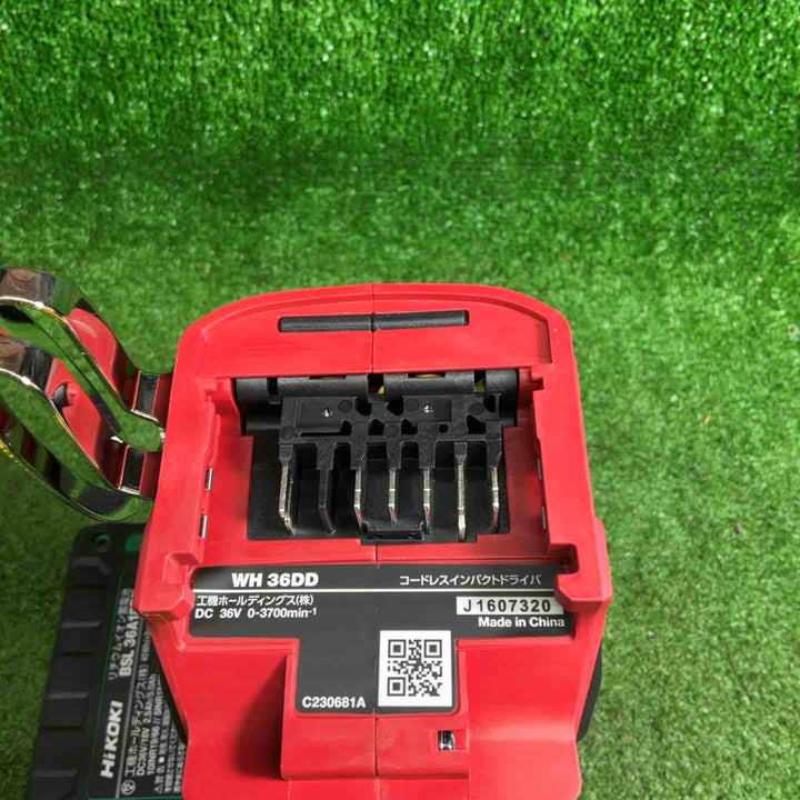 ★ハイコーキ(HIKOKI ※旧:日立工機) コードレスインパクトドライバ スコーピオンレッド WH36DD(2XHRSZ)【藤沢店】