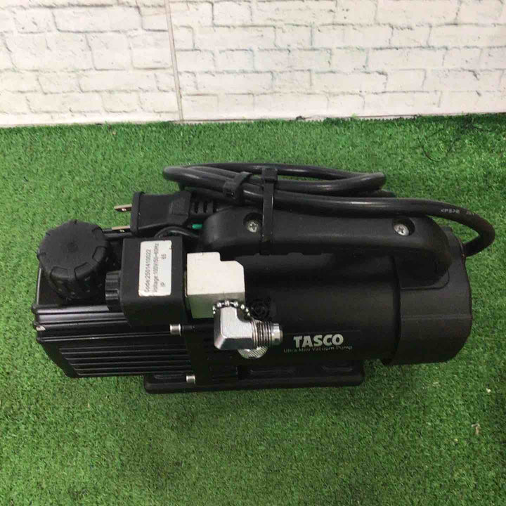 〇イチネンTASCO オイル逆流防止弁付ウルトラミニツーステージ真空ポンプ TA150SW【町田店】