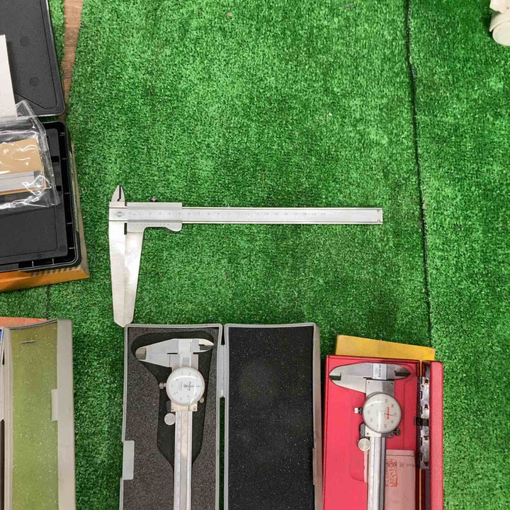 ミツトヨ、マツイなど ノギスまとめ売り 測定/計測工具(サイズ混在) 【桶川店】