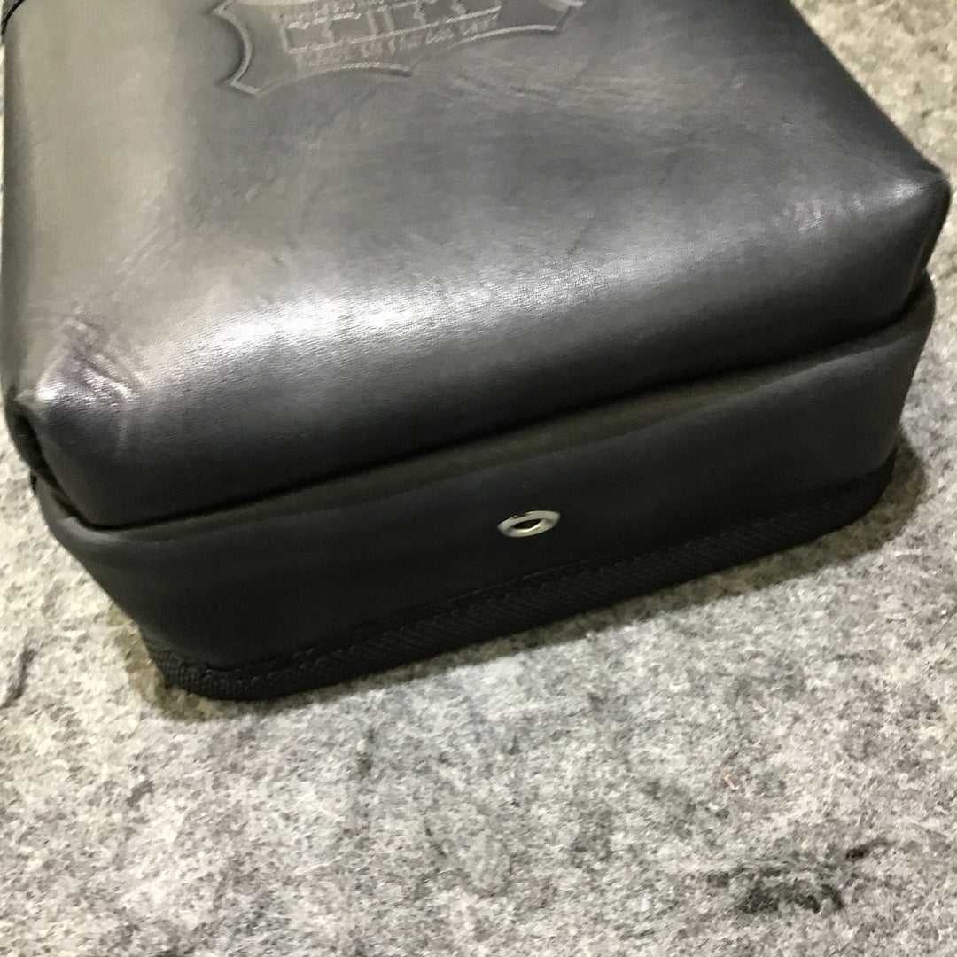 【美品】KNICKS(ニックス) ヌメ革2段建築用腰袋 KBS-201BA【桶川店】