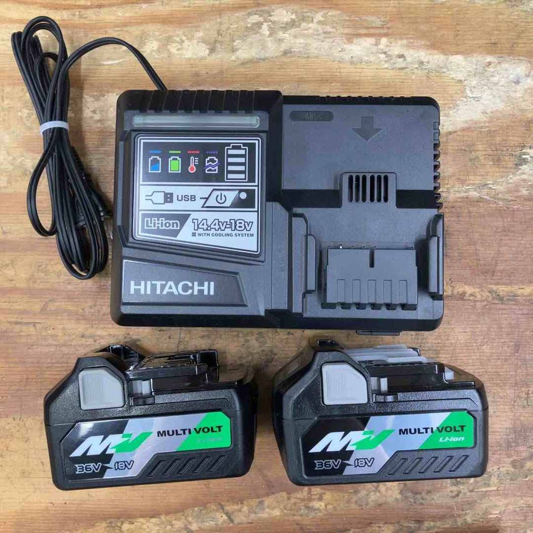 【中古品】★ハイコーキ(HIKOKI ※旧:日立工機) コードレスインパクトドライバー WH36DA(2XP) 36V フルセット【柏店】