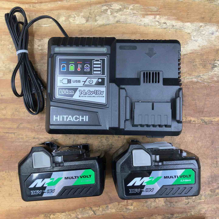 【中古品】★ハイコーキ(HIKOKI ※旧:日立工機) コードレスインパクトドライバー WH36DA(2XP) 36V フルセット【柏店】