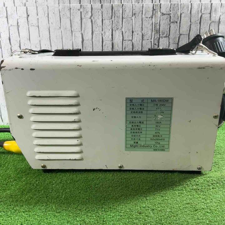 ◇マイト工業(might) インバータ直流溶接機 MA-180DW 単相200V 動作確認済【川口店】