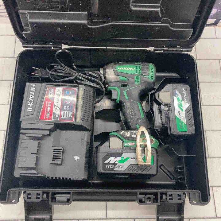 ★ハイコーキ(HIKOKI ※旧:日立工機) コードレスインパクトドライバー WH36DA(2XP)【所沢店】