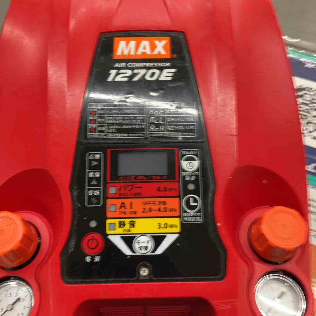 ★マックス(MAX) エアコンプレッサー AK-HH1270E_レッド【戸田店】