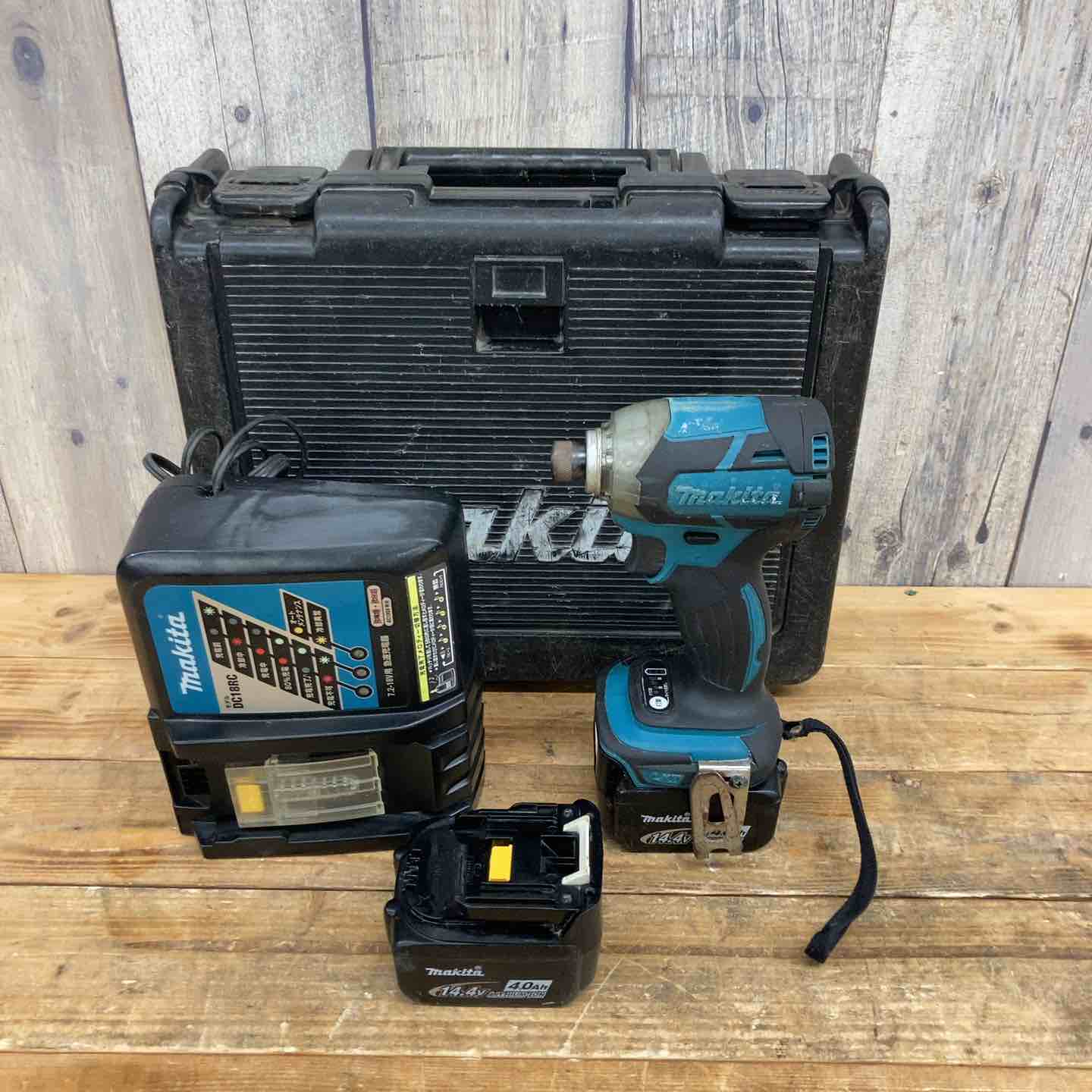 完売商品マキタ 充電式インパクトドライバー TD137DRMXB(黒)中古品 