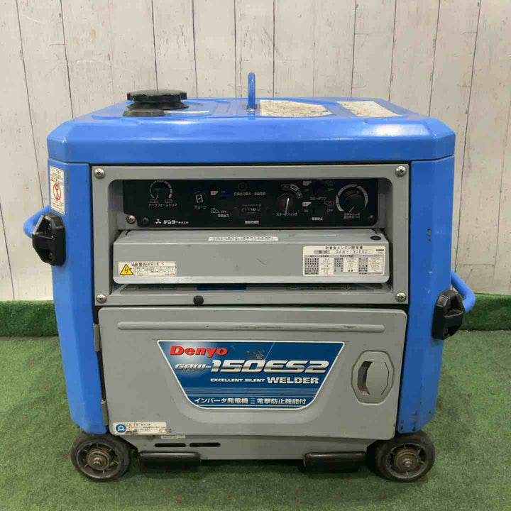 【店頭受取り限定】★デンヨー(Denyo) エンジンウェルダー GAW-150ES2 動作確認済【川口店】