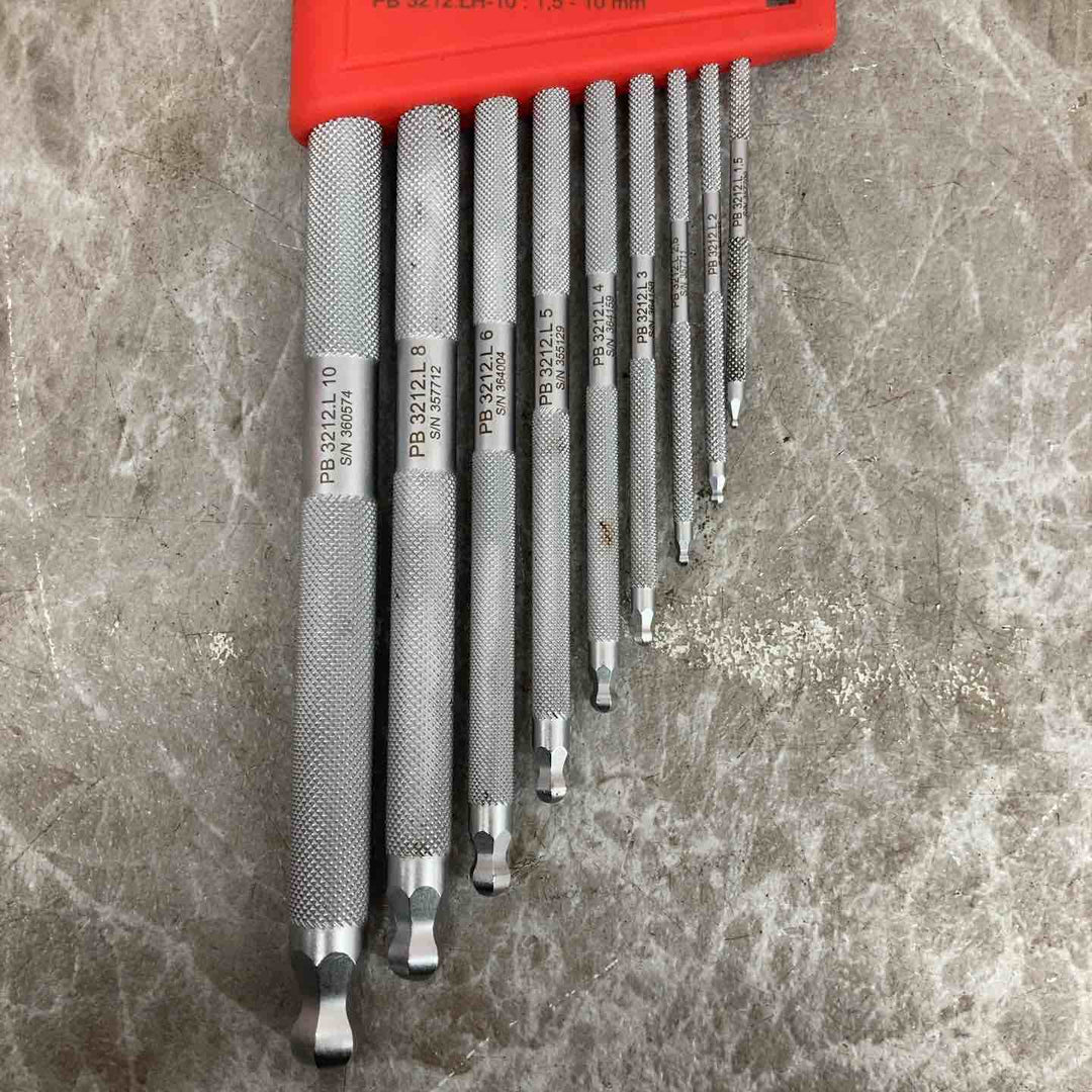 スイスツール SWISS TOOLS ボール付ロング六角レンチセット PB3212.LH-10 1.5-10mm【八潮店】