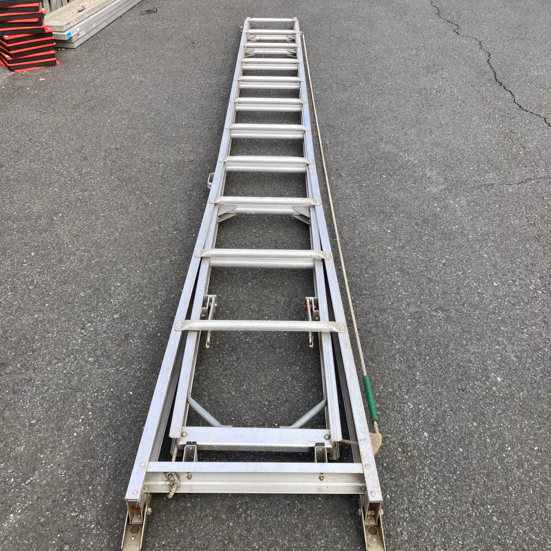 【中古品/店頭受取り限定】NAKAO(ナカオ) 2連伸縮はしご スカイライトMED型(7.2m)【東大和店】