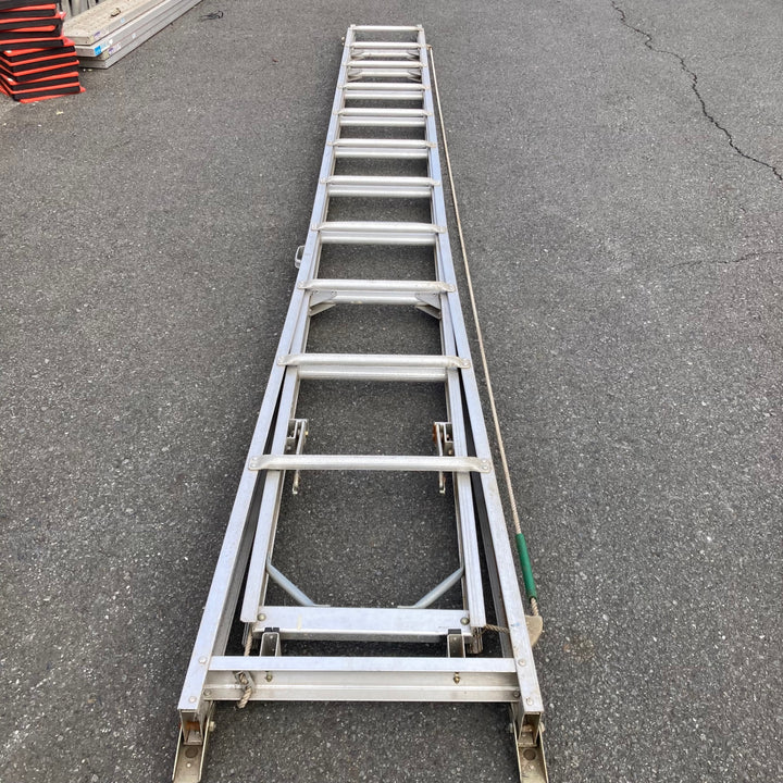 【中古品/店頭受取り限定】NAKAO(ナカオ) 2連伸縮はしご スカイライトMED型(7.2m)【東大和店】