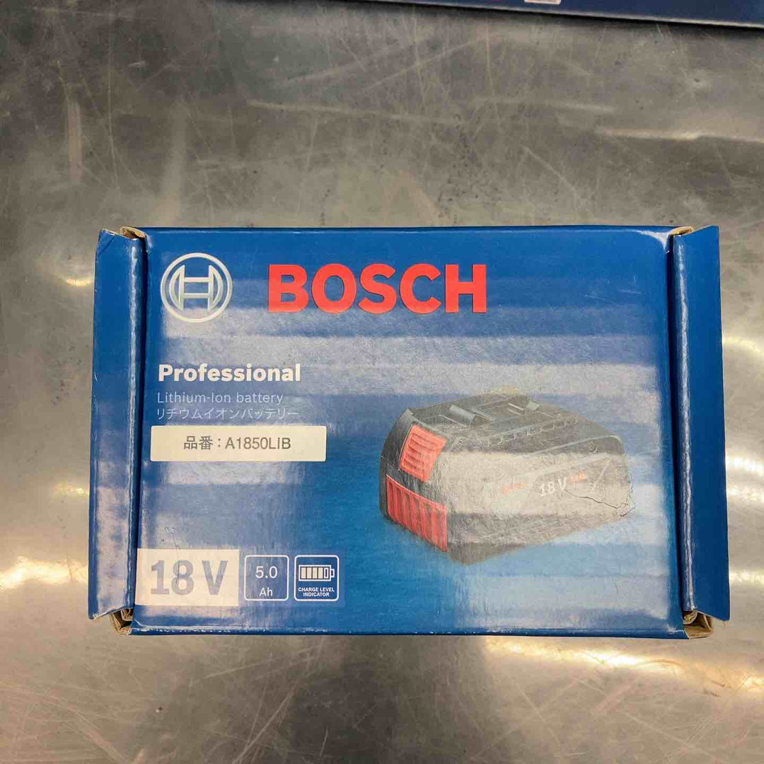 Bosch Professional(ボッシュ)18V バッテリー充電器セット(プロ用18V5.0Ahバッテリーx1個と高速充電器GAL1880CVx1個付) A1850LIB-SET【川越店】