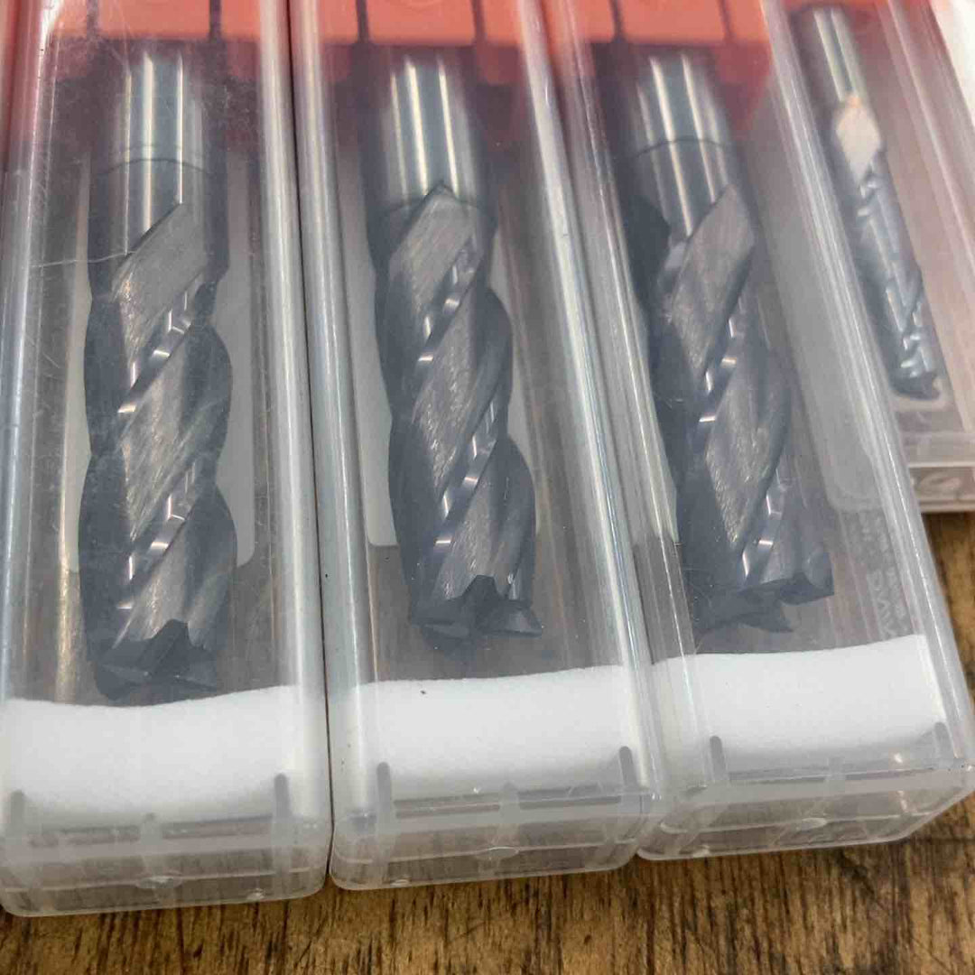 【未使用品】日進工具 NSTOOL エンドミル インナーRカッター MSE430×4 MIR200×1 NTER2X×1 6本セット【八潮店】