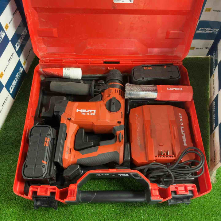 ◇ヒルティ(HILTI) コードレスハンマドリル TE4-22【草加店】