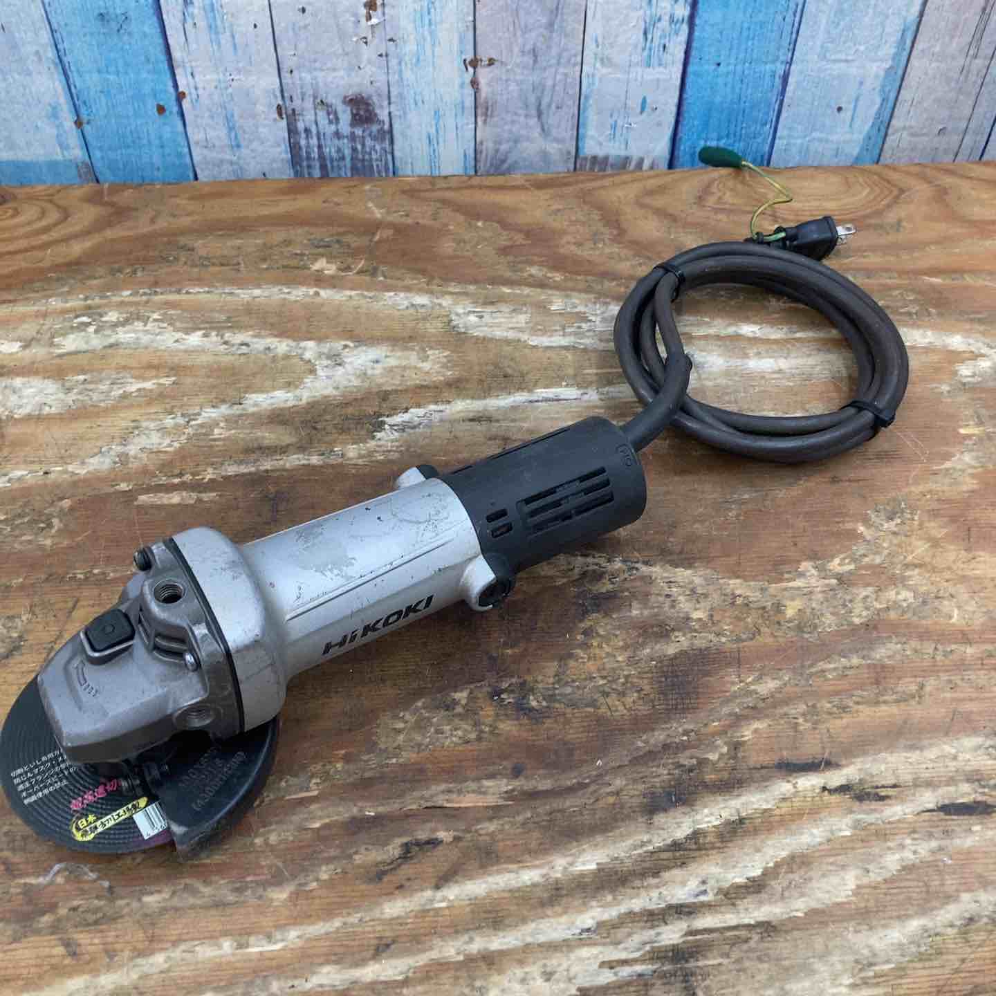 中古品】◇HiKOKI(ハイコーキ) 100mm ディスクグラインダー