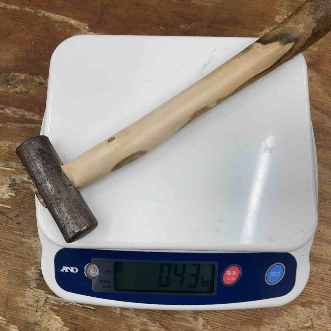 【中古品】玄翁 銘無し 木目風 400g【柏店】