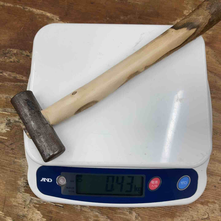 【中古品】玄翁 銘無し 木目風 400g【柏店】