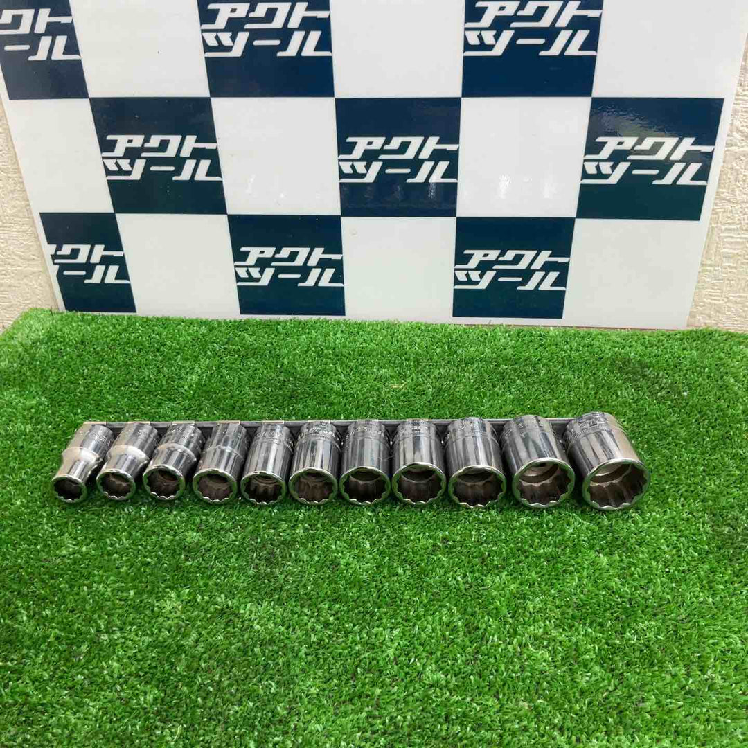 スナップオン(Snap-on) シャローソケット SWM12IA-15IA、SWMI6I-SWM24I 11点セット【草加店】