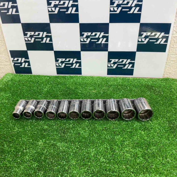 スナップオン(Snap-on) シャローソケット SWM12IA-15IA、SWMI6I-SWM24I 11点セット【草加店】