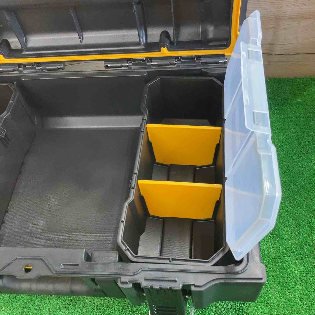デウォルト(DEWALT) タフシステム2.0 システム収納BOX Sサイズ 工具箱 収納ケース ツールボックス DS165 積み重ね収納 DWST83293-1【町田店】
