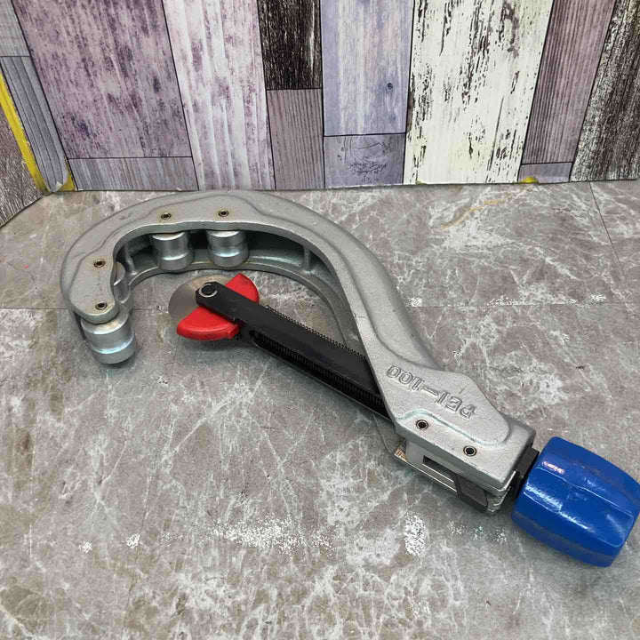 【中古品】MCC 松阪鉄工所 ポリエチレンカッター PEI-100 対応径42～125ｍｍ【八潮店】