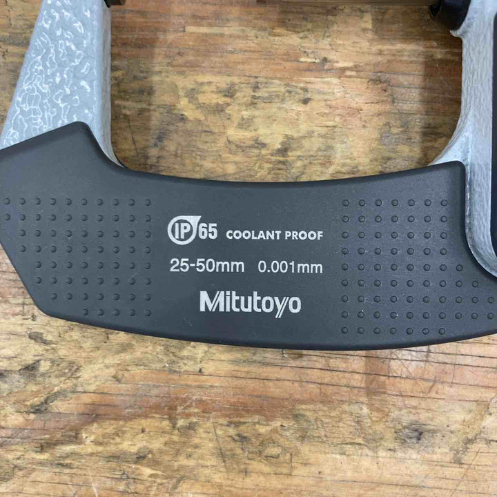 ▼ミツトヨ クーラントプルーフマイクロメーター 293-241-30 MDC-50PX デジタルマイクロメータ【柏店】