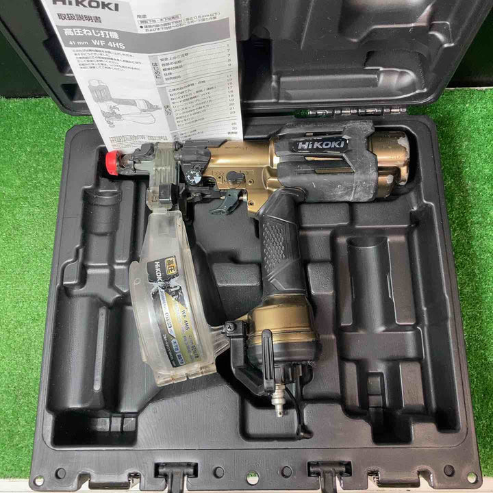 ★ハイコーキ(HIKOKI ※旧:日立工機) 高圧エアネジ打ち機 WF4HS【岩槻店】