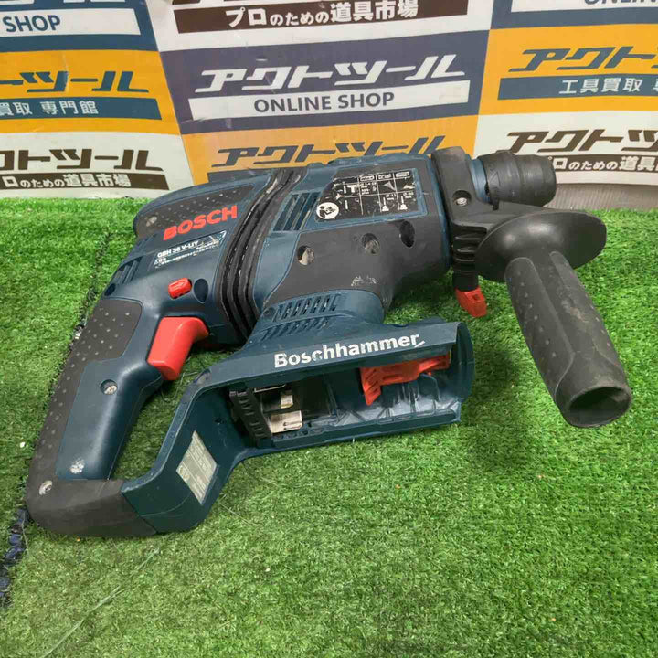 ★ボッシュ(BOSCH) コードレスハンマドリル GBH36V-LIY バッテリー2個、充電器付き【草加店】