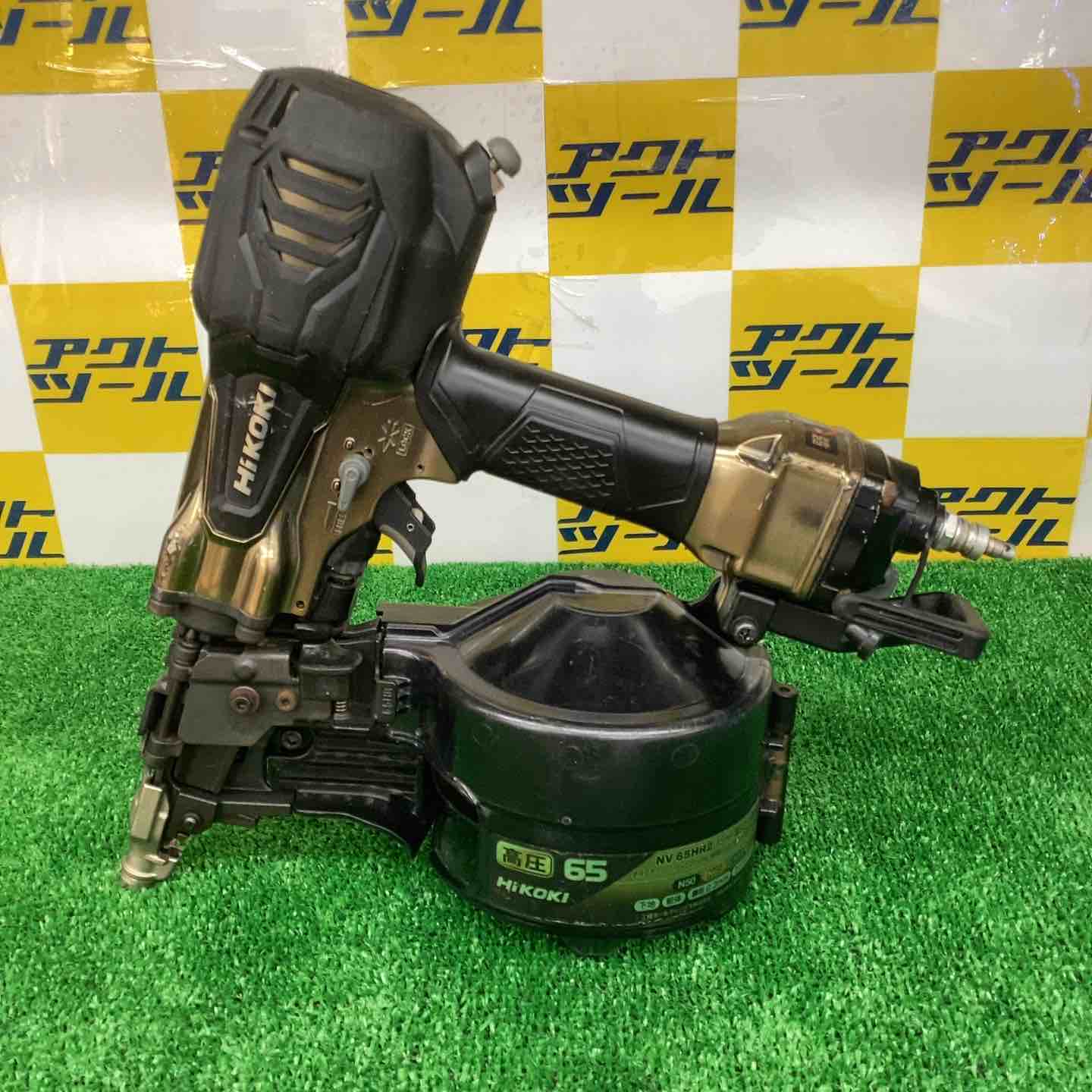 ☆ハイコーキ(HIKOKI ※旧:日立工機) 高圧エア釘打ち機 NV65HR2(S