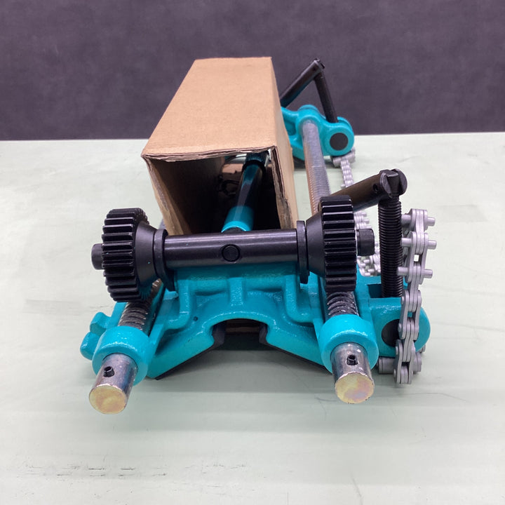 〇MCC(松阪鉄工所) 塩ビ管挿入機 150 PIS-150【越谷店】