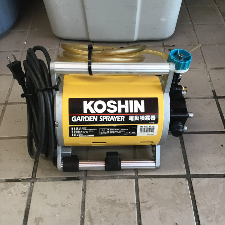 工進 電動噴霧器 ガーデンスプレイヤー MS-252C [ショートノズル54cm]【草加店】
