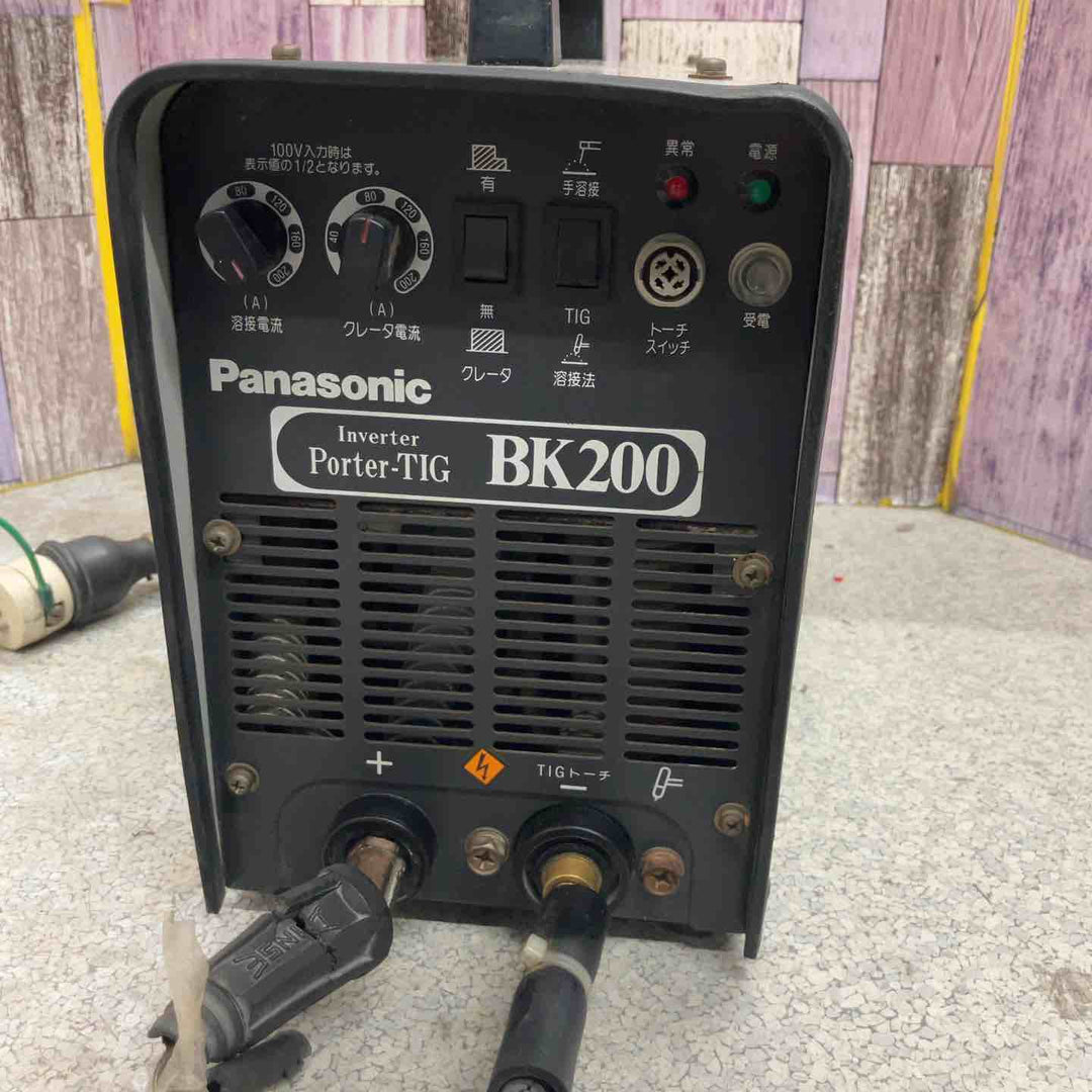 【現状品】◇Panasonic パナソニック TIG溶接機 BK200/YC-200BK1 保証なし【八潮店】