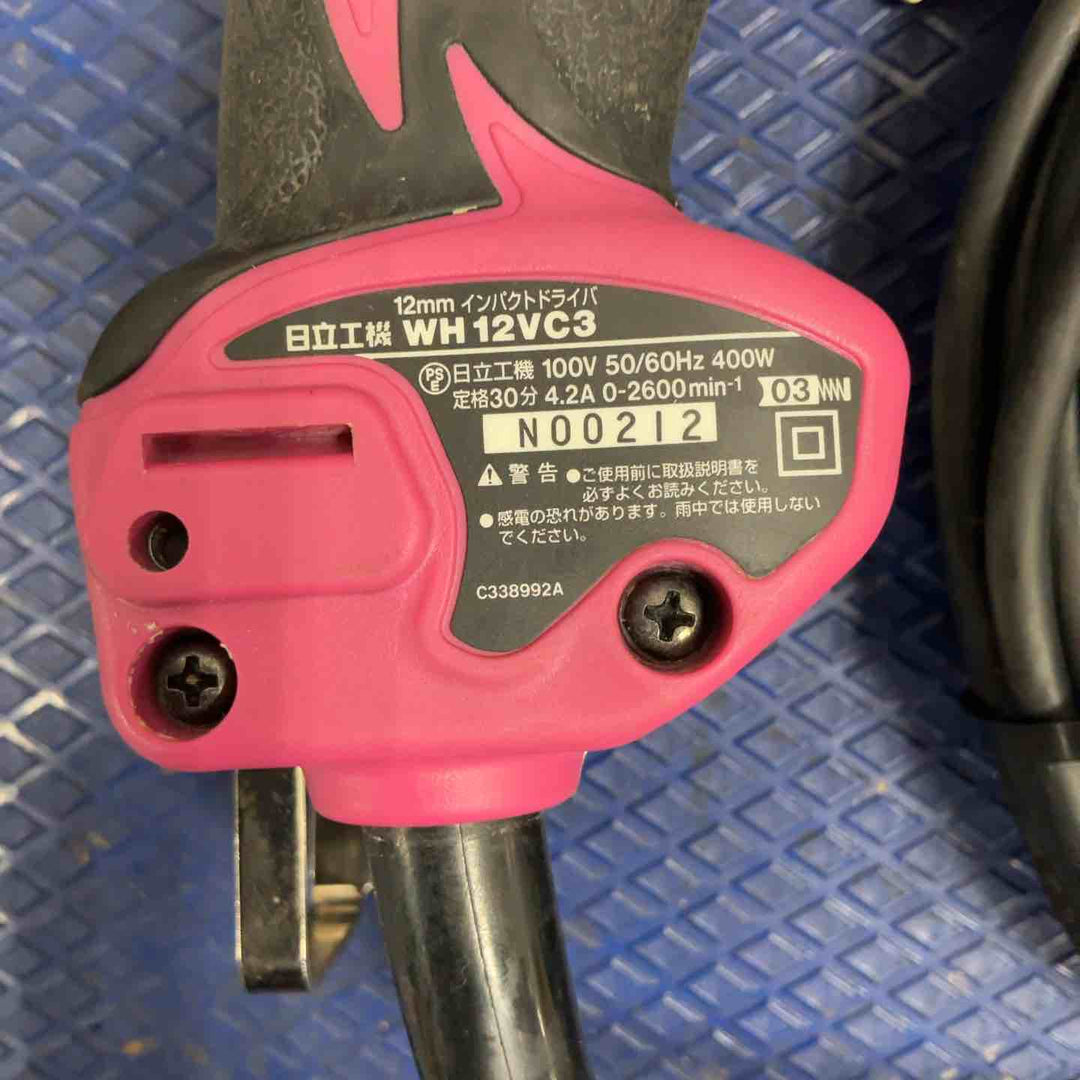 ◇ハイコーキ(HIKOKI ※旧:日立工機)  インパクトドライバ WH12VC3【草加店】
