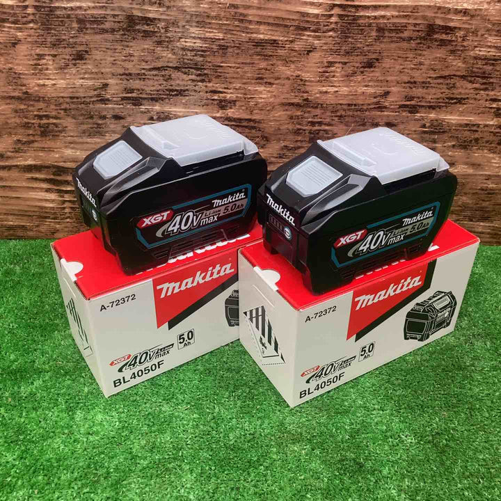 マキタ(makita) 純正 リチウムイオンバッテリー 40Vmax/5.0Ah BL4050F 2個セット【川越店】