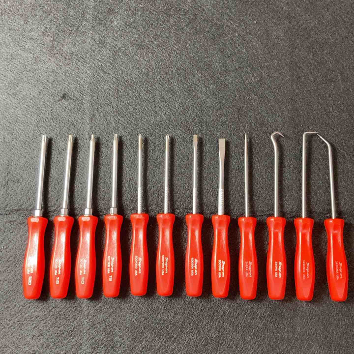 【中古美品】 Snap-on(スナップオン) MINI12PAKR コンビネーションセット12本レッド 【東大和店】