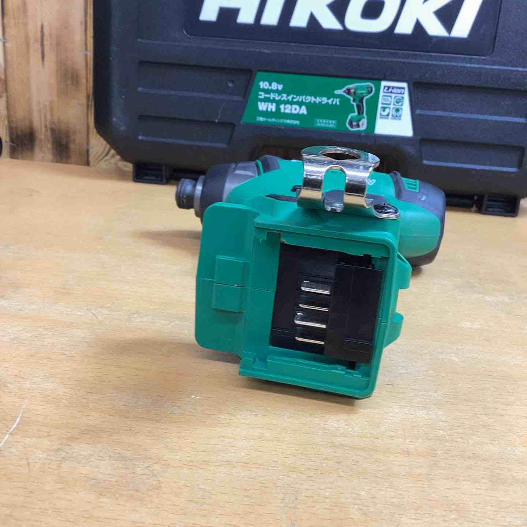 ★ハイコーキ(HIKOKI ※旧:日立工機) コードレスインパクトドライバー WH12DA(2ES)【越谷店】