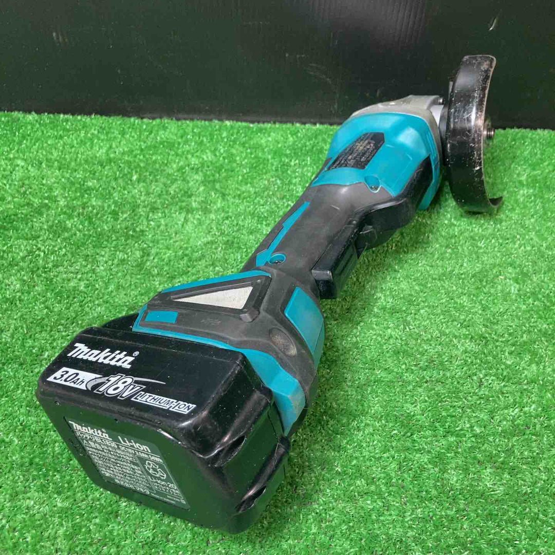 ★マキタ(makita) 100mmコードレスディスクグラインダ GA408DZ 18V3.0Ahバッテリー1個付き！【岩槻店】