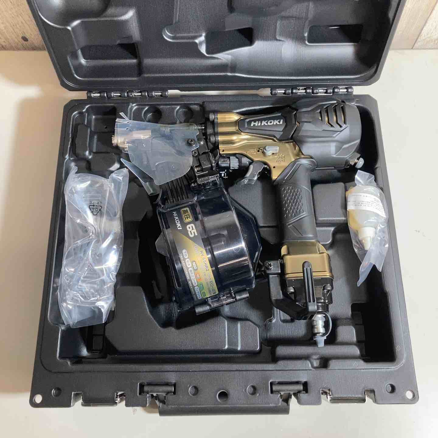 ★ハイコーキ(HIKOKI ※旧:日立工機) 高圧エア釘打ち機 NV65HR2(S)【戸田店】 ☆ハイコーキ(HIKOKI ※旧:日立工機) 高圧エア釘打ち機 NV65HR2(S