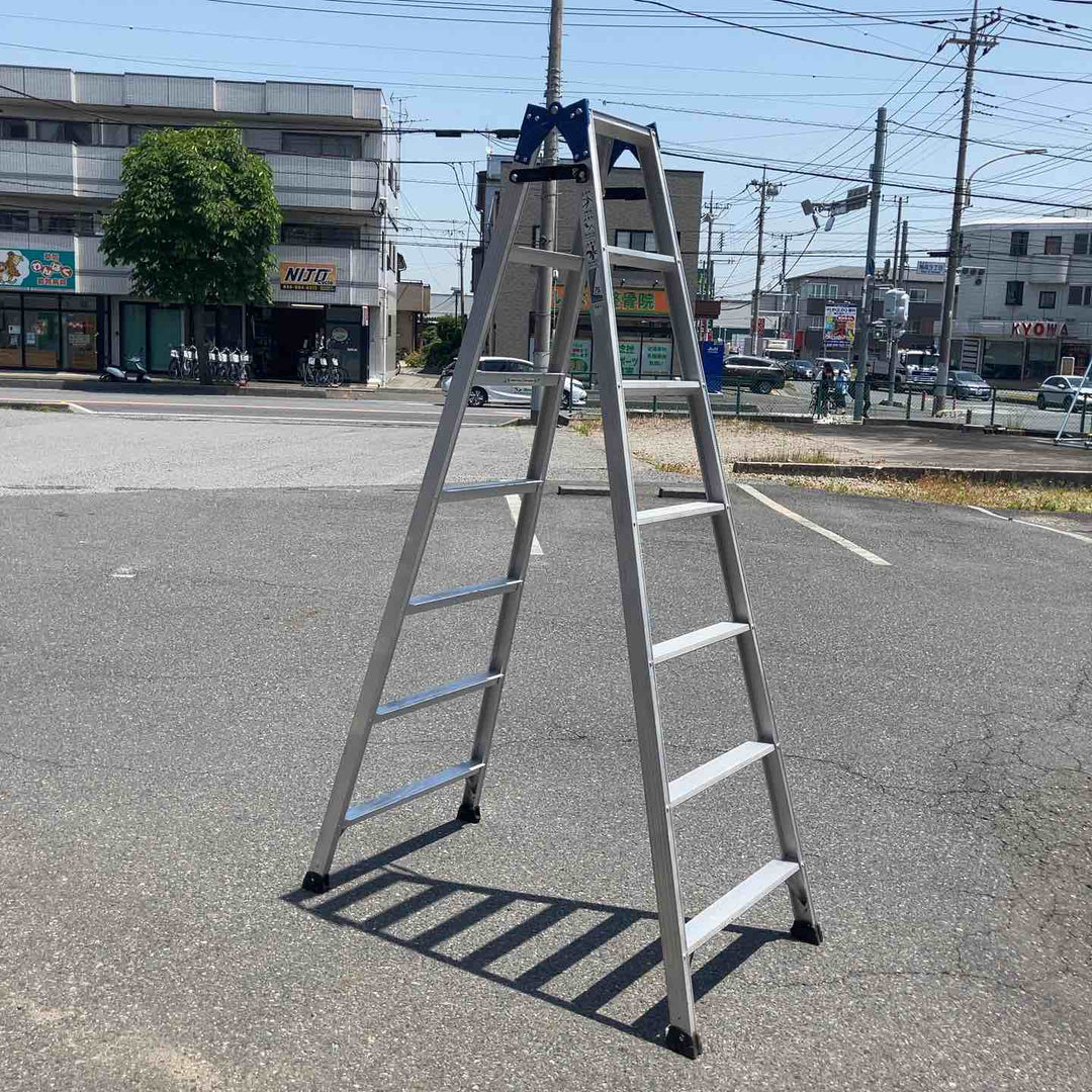 【店頭受取り限定】◇長谷川工業(ハセガワ/Hasegawa) はしご兼用ステップ幅広脚立 RH2.0-21(1.99m) [RH-21]【八潮店】