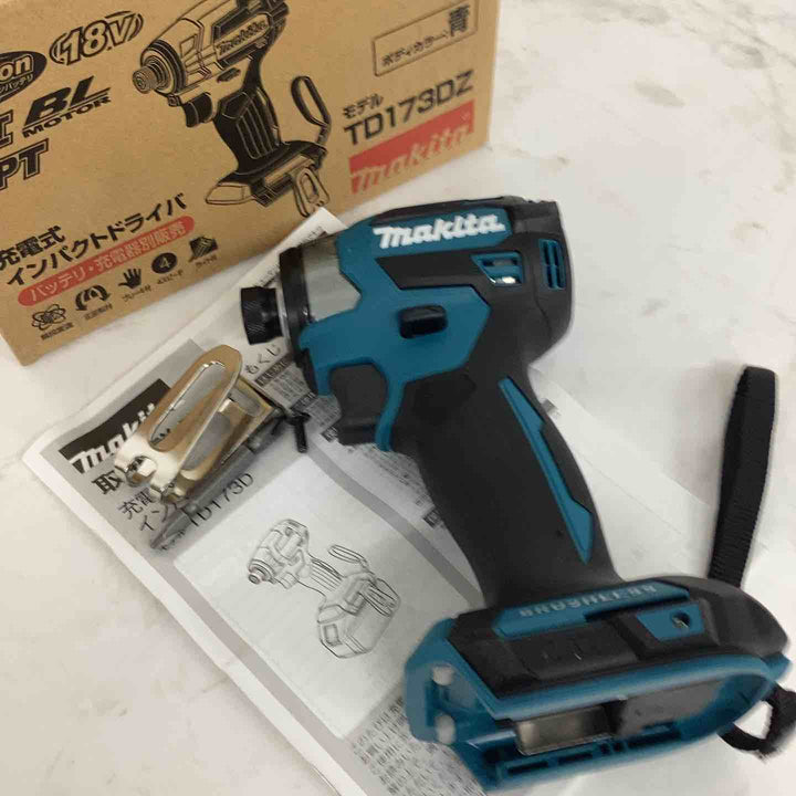 ★マキタ(makita) コードレスインパクトドライバー TD173DZ【狭山】